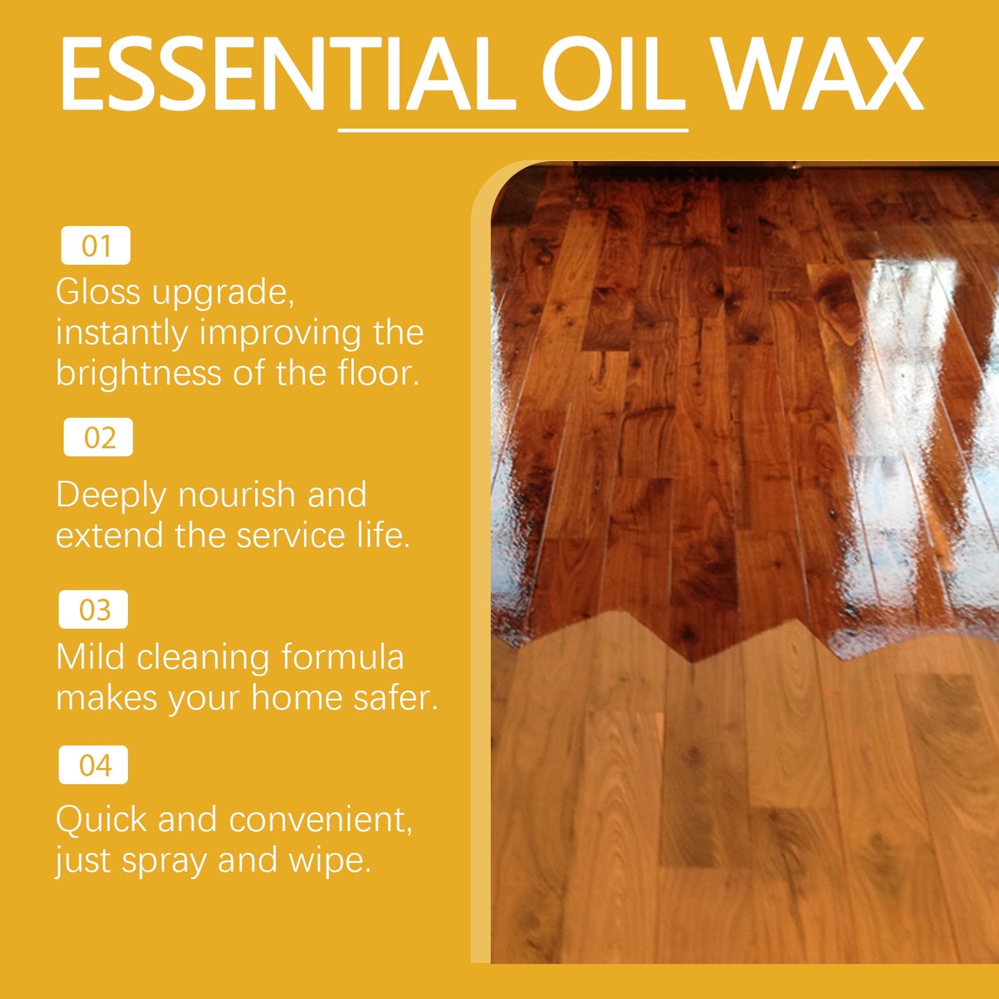 LIMETOW® Beeswax Floor Polish Spray