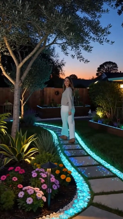💥LAST DAY SALE 50%OFF💥LIMETOW® 🌈Colorful Glow-in-the-Dark Garden Stones