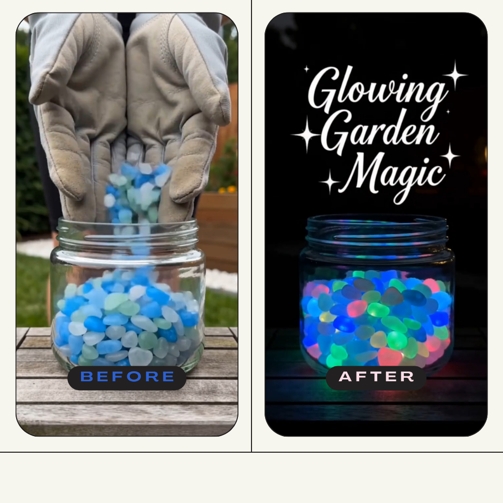 💥LAST DAY SALE 50%OFF💥LIMETOW® 🌈Colorful Glow-in-the-Dark Garden Stones