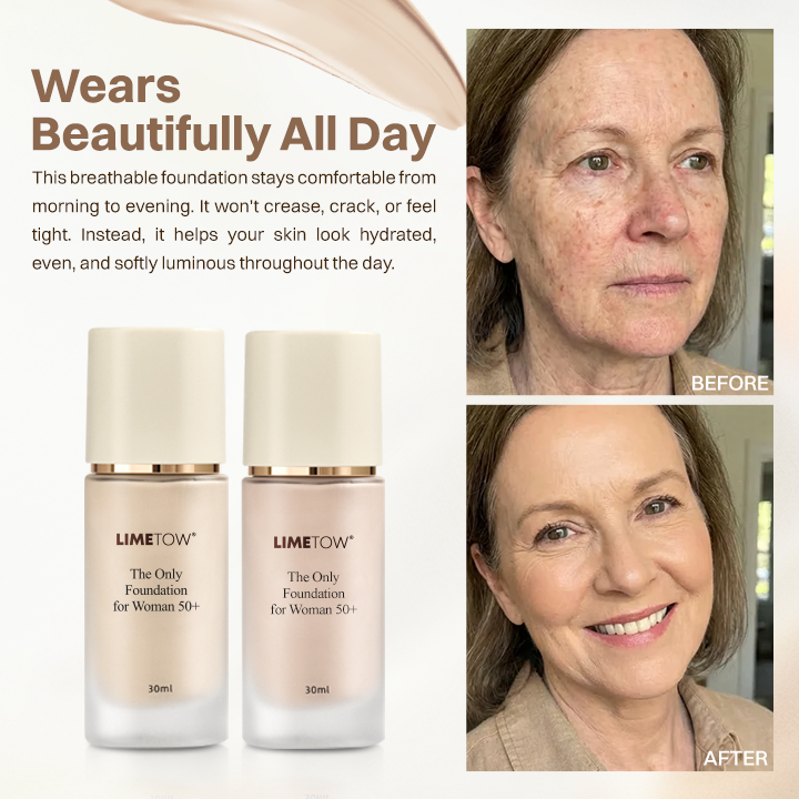 LIMETOW® The Only Foundation for Women 50+