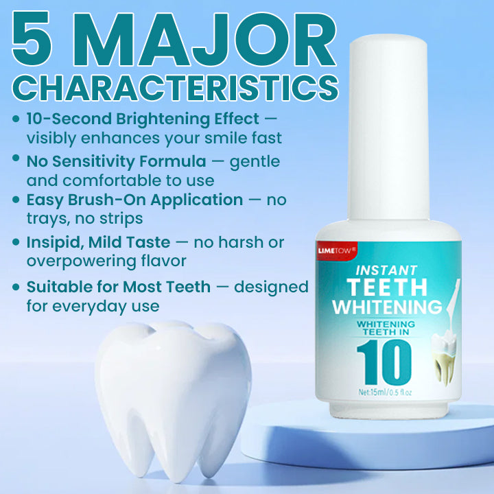 LIMETOW® Instant Teeth Whitening Paint