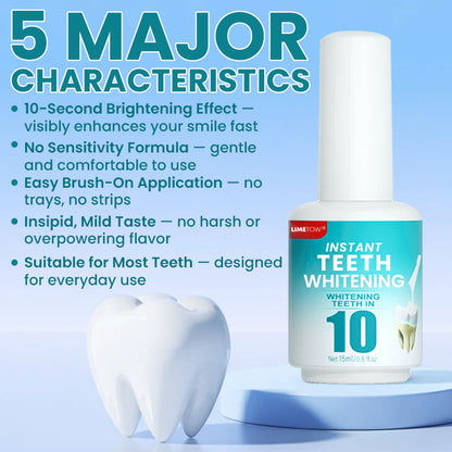 LIMETOW® Instant Teeth Whitening Paint
