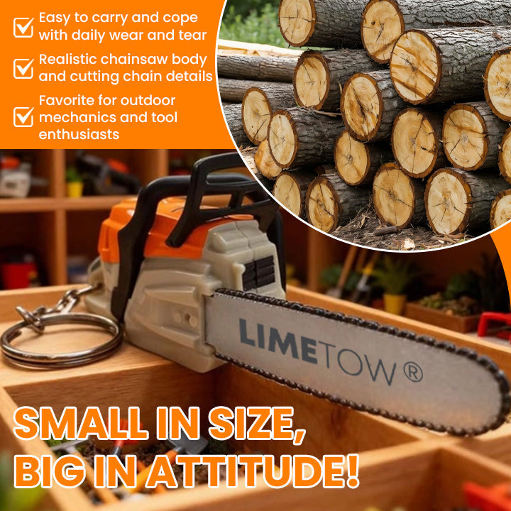 LIMETOW® Chainsaw Keychain – 🎁The best Father's Day gift🎁