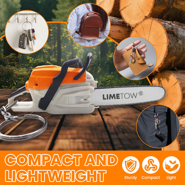 LIMETOW® Chainsaw Keychain – 🎁The best Father's Day gift🎁