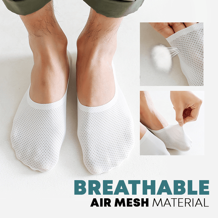 Breathable Ice Silk Socks (1/3/5 pair set)